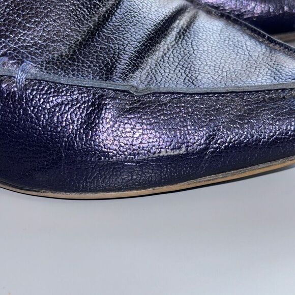 Franco Sarto Starland pointed toe loafer Flats blue 8.5 - Picture 7 of 12